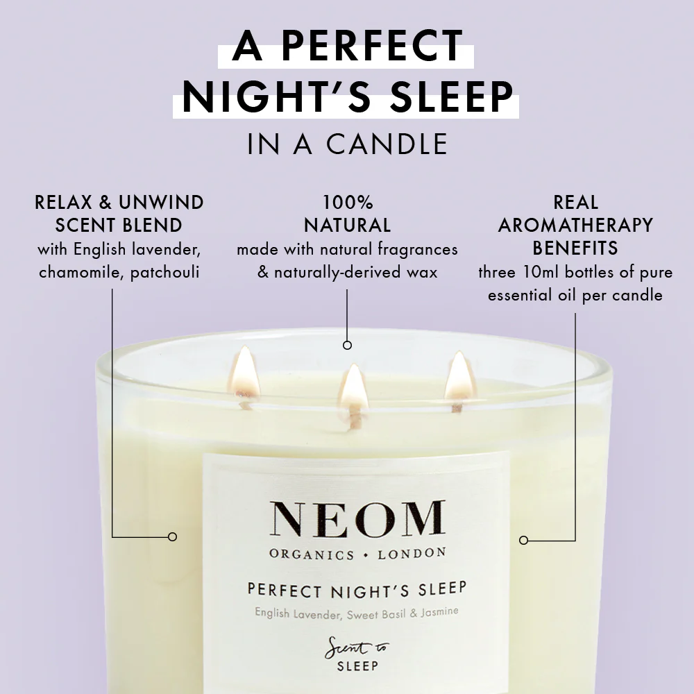 Perfect Night's Sleep Scented Candle (1 Wick) - Image 3