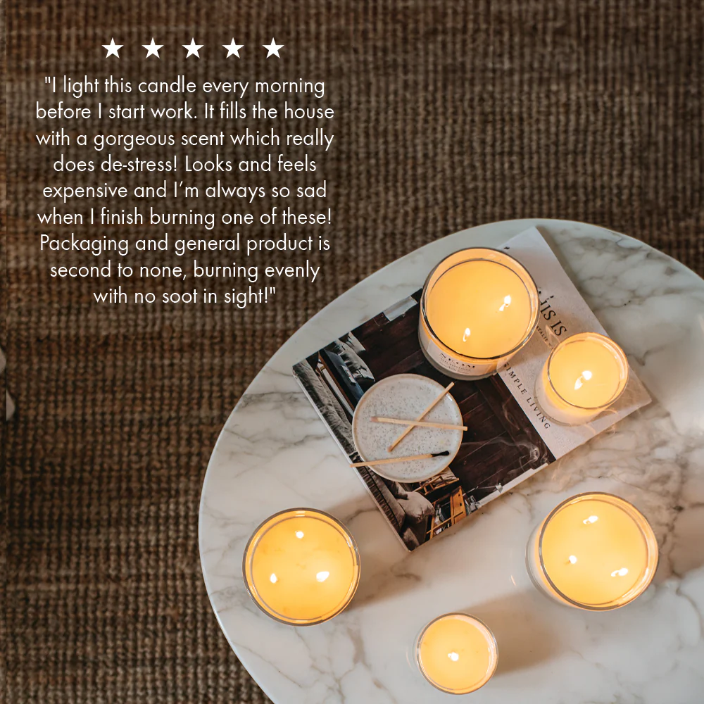 Real Luxury Scented Candle (3 Wick) - Image 4